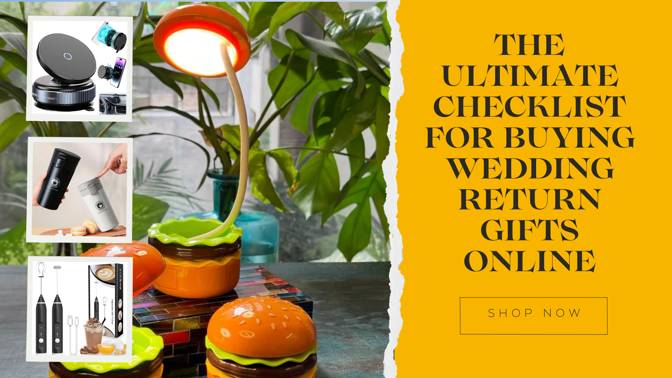 The ultimate checklist for buying wedding return gifts online