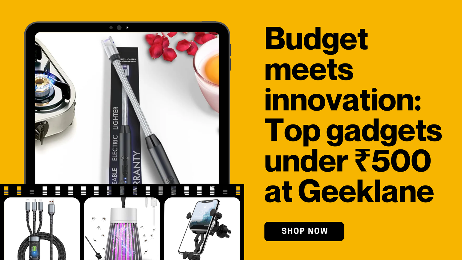 Budget meets innovation: Top gadgets under ₹500 at Geeklane