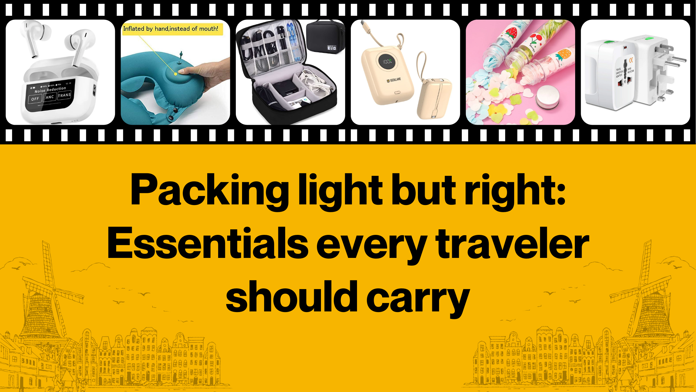 Packing light but right: Essentials every traveler should carry