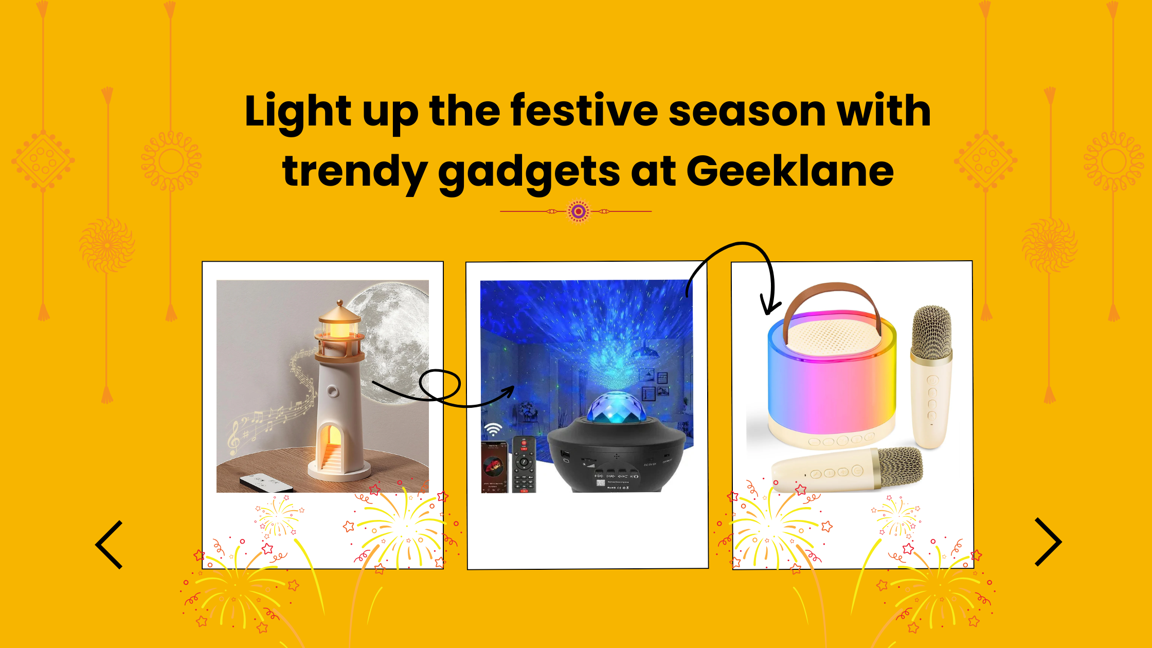 Light up the festive season with trendy gadgets at Geeklane