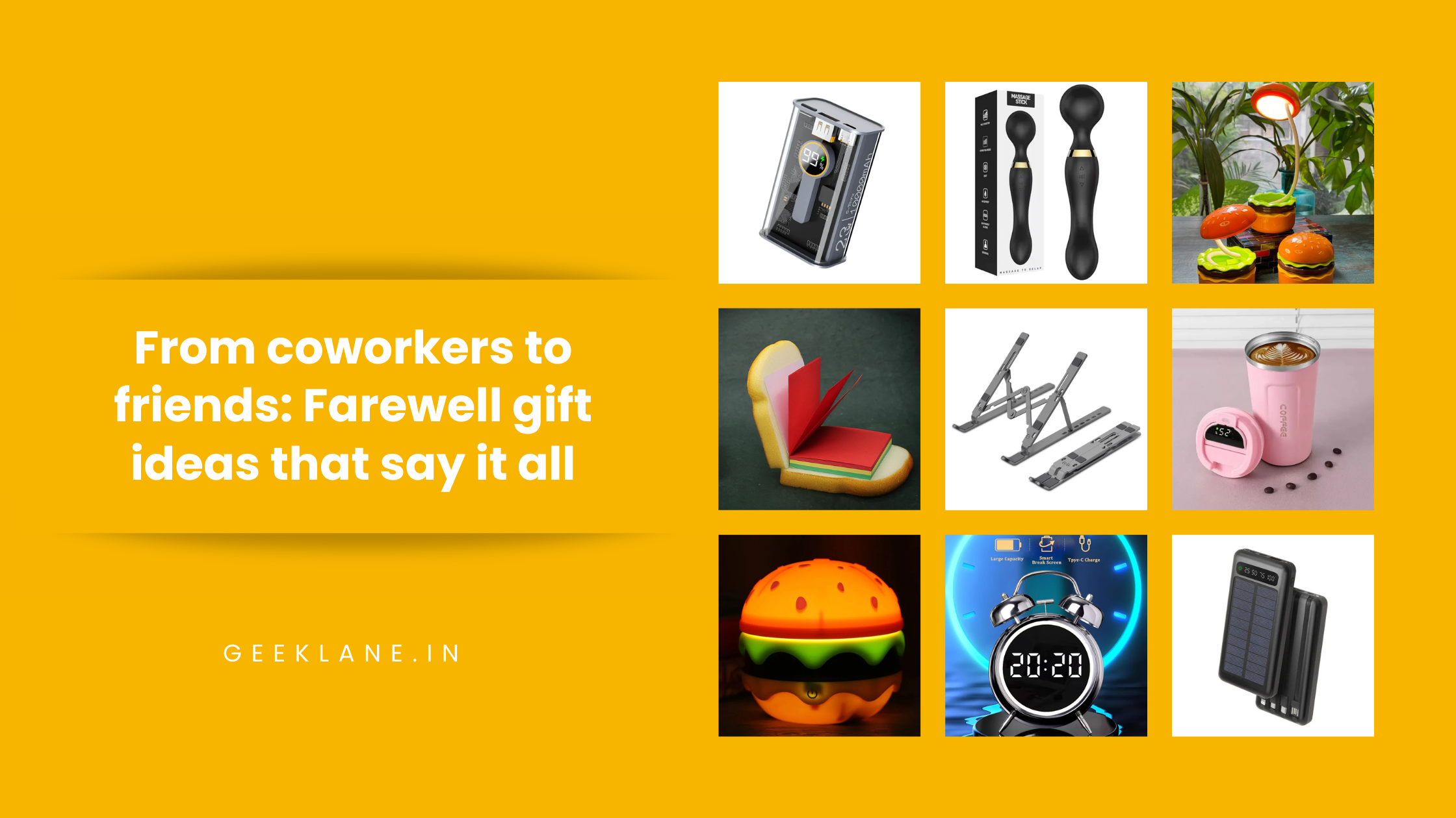 From coworkers to friends: Farewell gift ideas that say it all