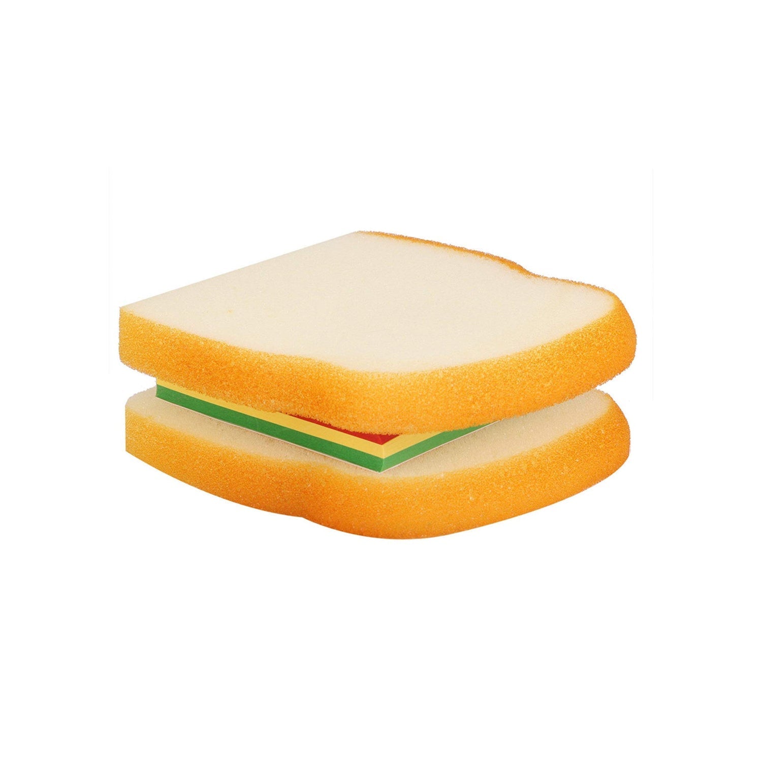 SandwichPad: Bread Sandwich-Shaped Memo Pad with Pocket-Size Design & Lipstick Pen for Fun Note-Taking