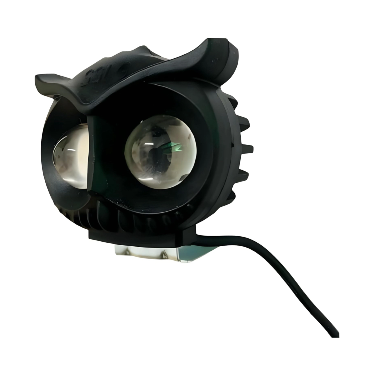 OWL Led fog light for all bikes (yellow & white), pack of 2 bulb and a switch Fog Lamp Motorbike LED (12 V, 20 W) (Universal For Bike, Pack of 2)