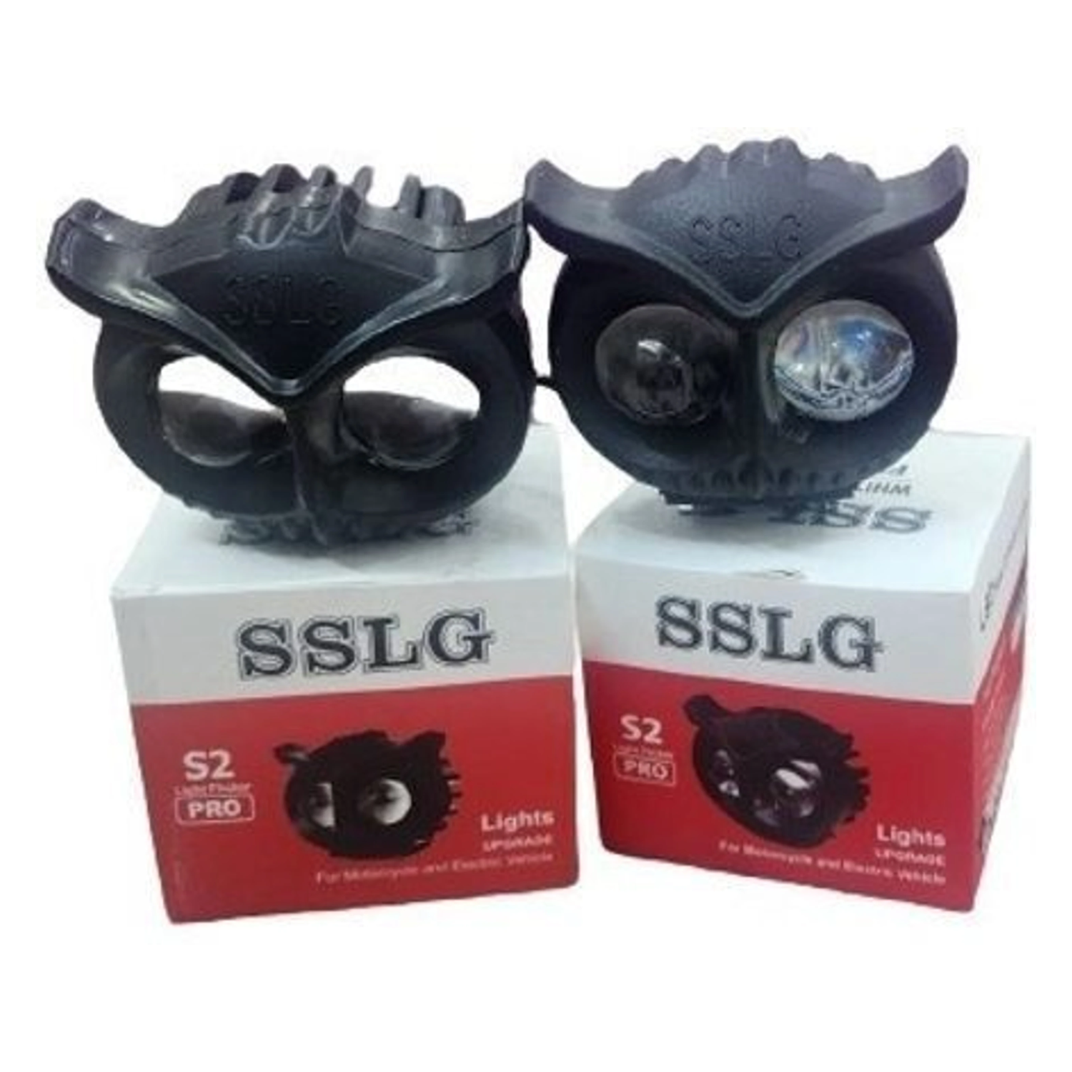 Owl Shape Important Fog Light Fog Lamp Truck LED (12 V, 45 W) (Universal For Bike, Pack of 2)