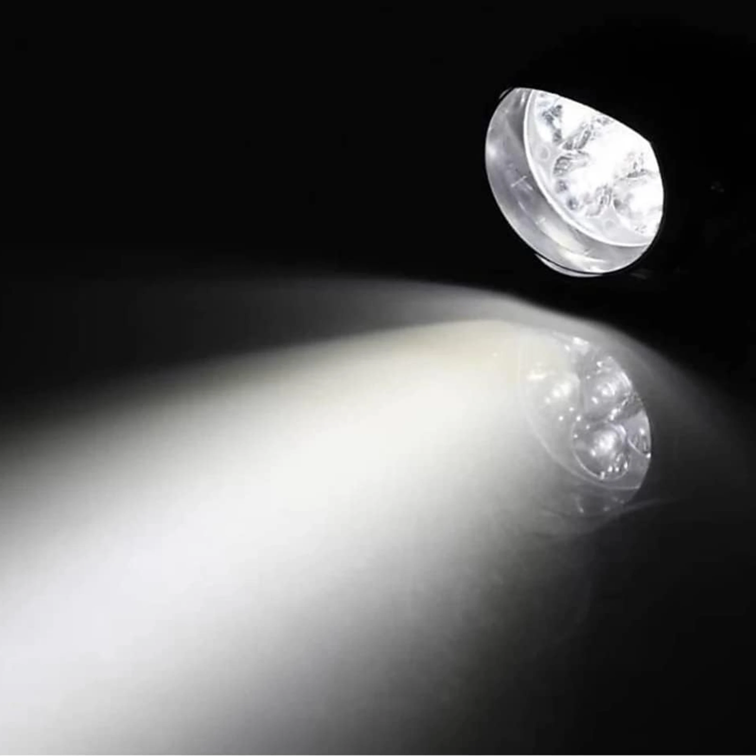 6 led fog light Fog Lamp Car, Motorbike LED (12 V, 20 W) (Splendor Plus, Passion, Platina, Pulsar 150, Universal For Bike, Star Sport, Pack of 3)