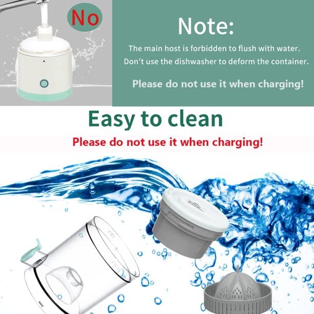 Pulpo: USB Rechargeable Electric Citrus Juicer – Portable Lemon & Orange Squeezer with High Juice Yield, 45W Motor & Easy Travel Design for Fresh Juice On-the-Go