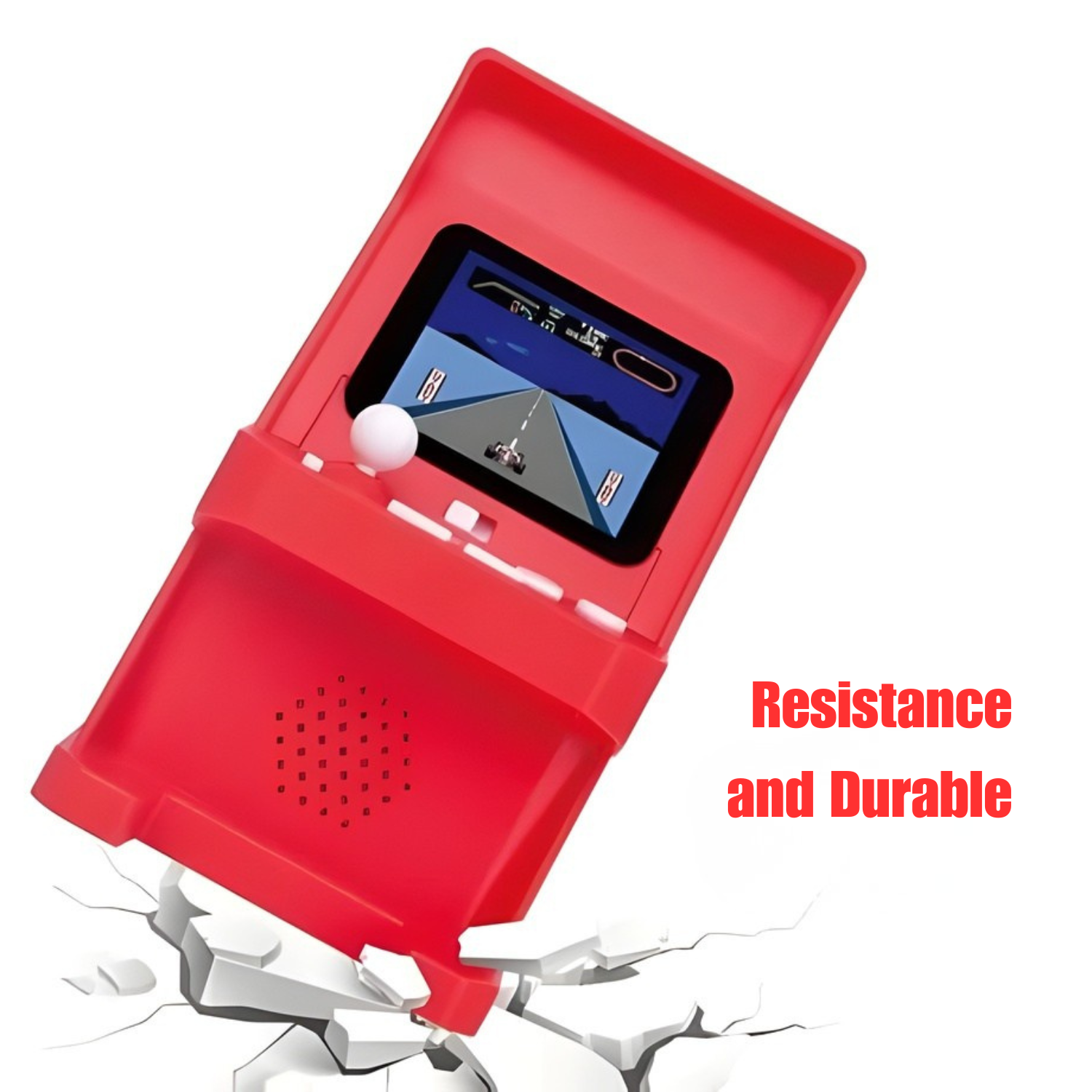 RetroJoy: Mini Arcade Handheld Console with 120 Built-in Games, Portable Retro Gaming Machine with Colour Screen, Lightweight Design & Instant Play for Kids & Adults