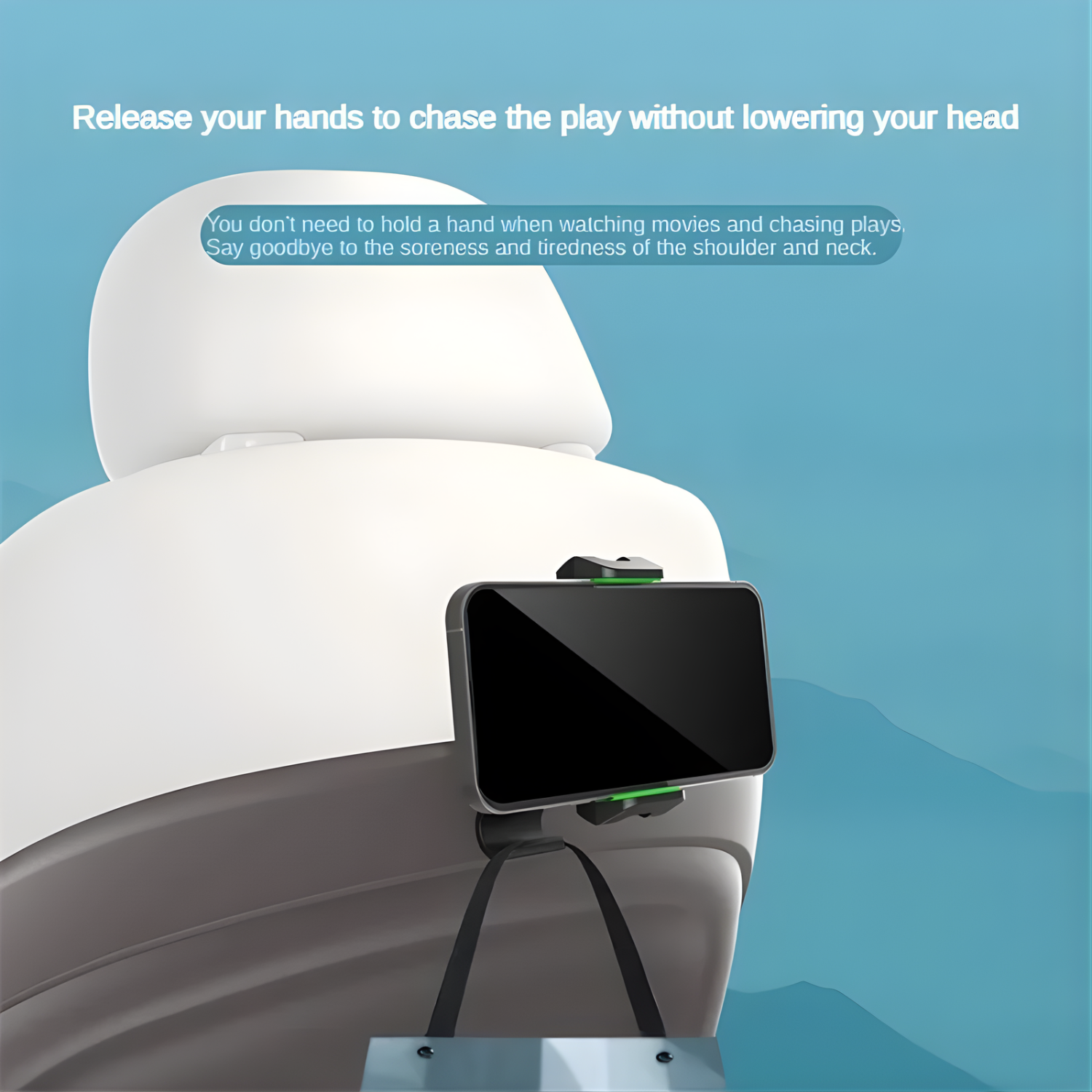 GripX: 360° Rotating Car Phone Holder Mount with Auto-Lock Grip, Adjustable Clamp Stand for Dashboard, Visor & Desk, Thick Case Friendly