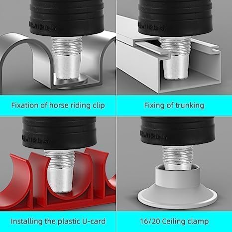 Shooter: Adjustable Manual Concrete Nail Gun for Wall Fixing, Woodworking & Portable Nail Shooting