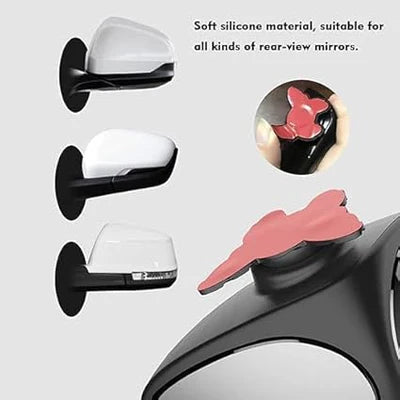 ClearView: 360° Adjustable Car Blind Spot Mirror (Set of 2) – HD Glass Convex Rearview Mirror for Cars, Trucks & Vans