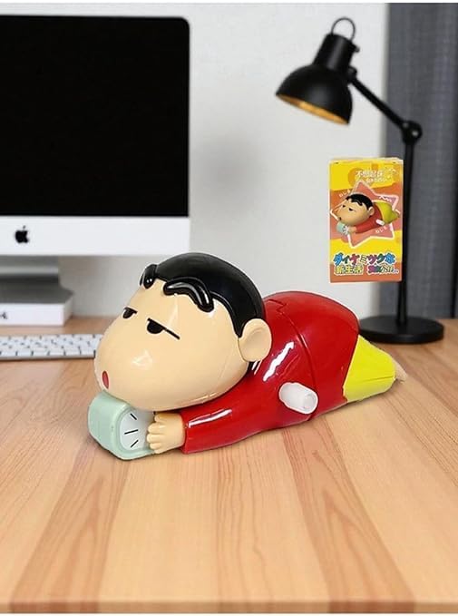 Shinzo: Key-Operated Crawling Shin-chan Toy with Wind-Up Moving Action for Toddlers, Kids & Collectors