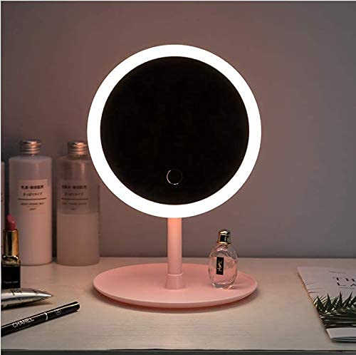 Vanityy: LED Makeup Mirror with Touch Screen, Adjustable Brightness & Rechargeable Light for Flawless Beauty Routine
