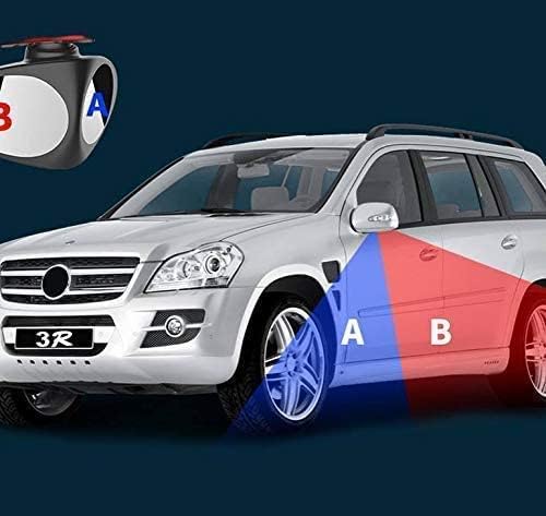 ClearView: 360° Adjustable Car Blind Spot Mirror (Set of 2) – HD Glass Convex Rearview Mirror for Cars, Trucks & Vans