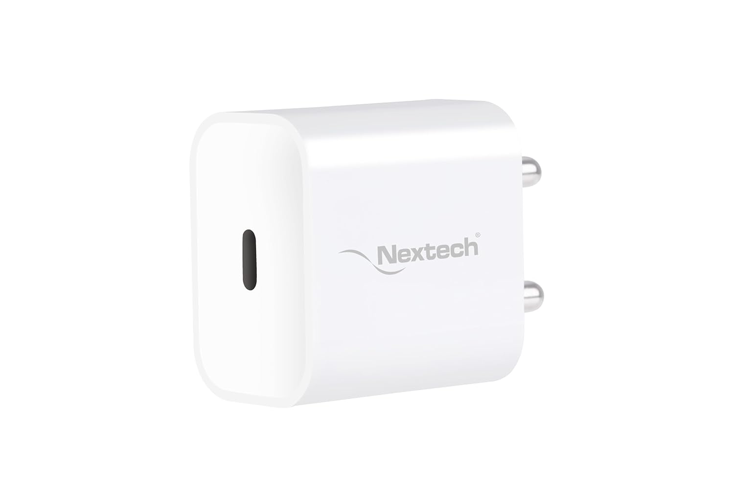 Nextech 20W PD 3.0 Type-C Charger with Type-C to Type-C 1 Meter Cable Compatible with Android & iPhone 14/13,13/12/11/X & Pro, Max Series & Other Type C Enabled Devices