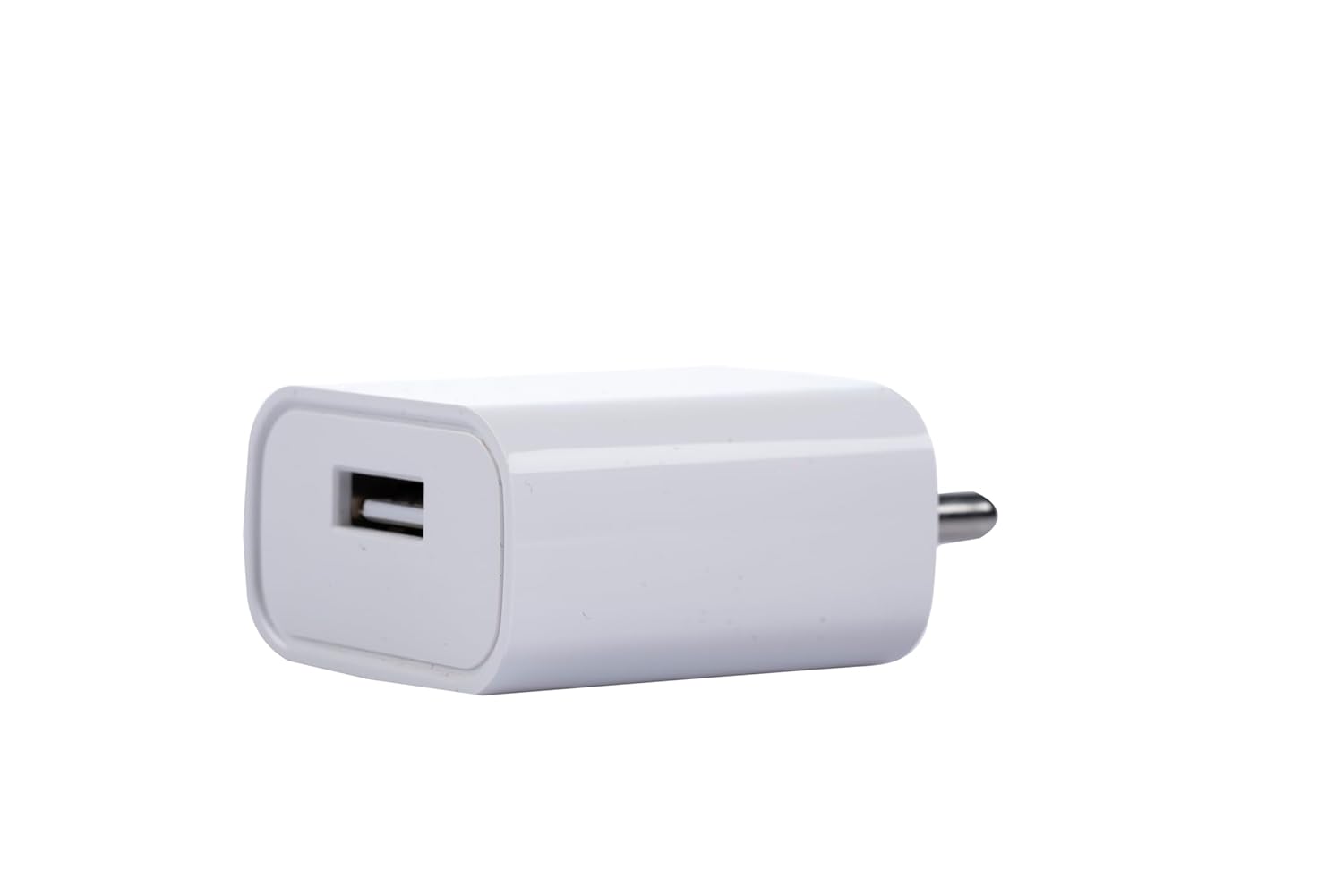 Nextech Nextech Single USB Travel Charger With USB-C Cable 2.4 A Mobile Charger with Detachable Cable (White)