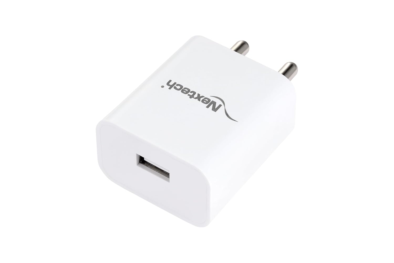 Nextech Single USB 22.5W QC 3.0 Fast Power Delivery Universal Wall Charger Support Samsung AFC, BC1.2, Apple 20W, QC3.0 and Other Mainstream Fast Charge protocols (Glossy White)