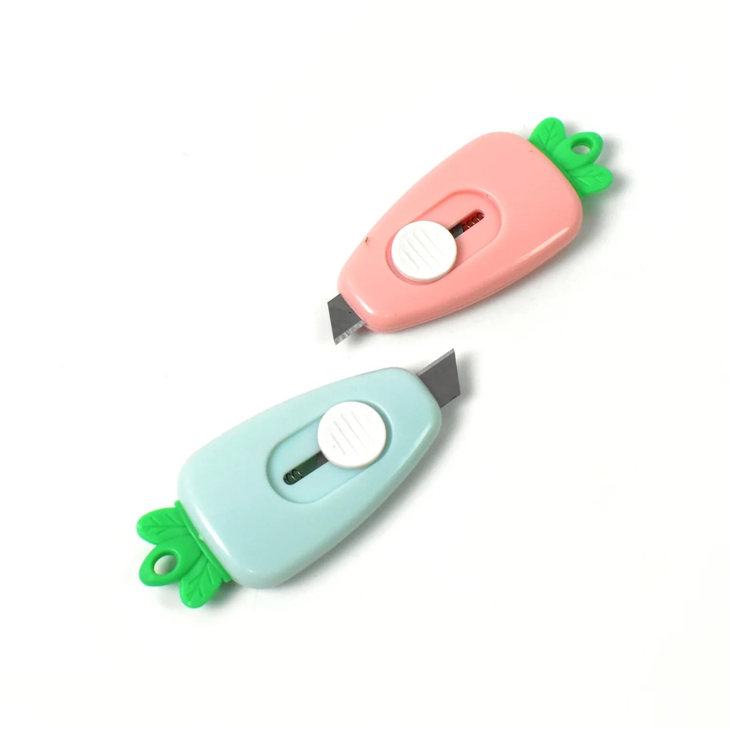 Unbox: Adorable Mini Retractable Box Cutter Set (Pack of 3) – Cute & Portable Utility Knife for Unboxing & Everyday Use