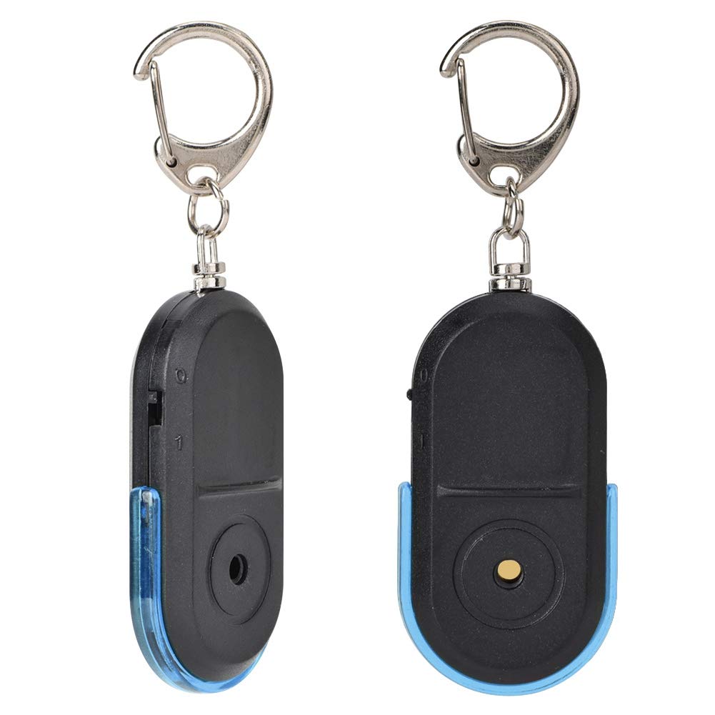 Tracky: Smart Whistle Key Finder & Anti-Lost Tracker for Keys, Wallets, Bags & Everyday Essentials, Wireless Alarm Locator with LED Light