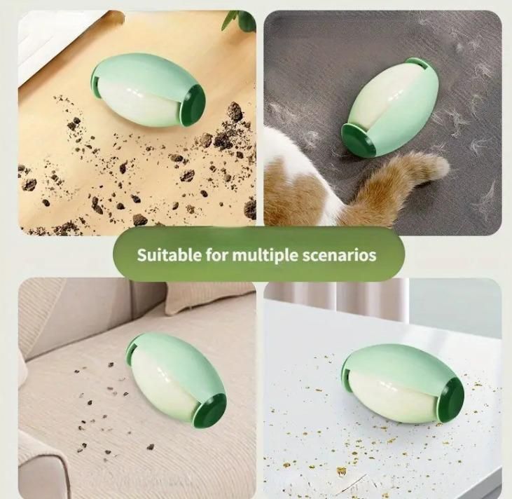 Slimy: Portable Silicone Lint Roller – Reusable, Washable & Super Sticky for Pet Hair, Clothes & Travel Use