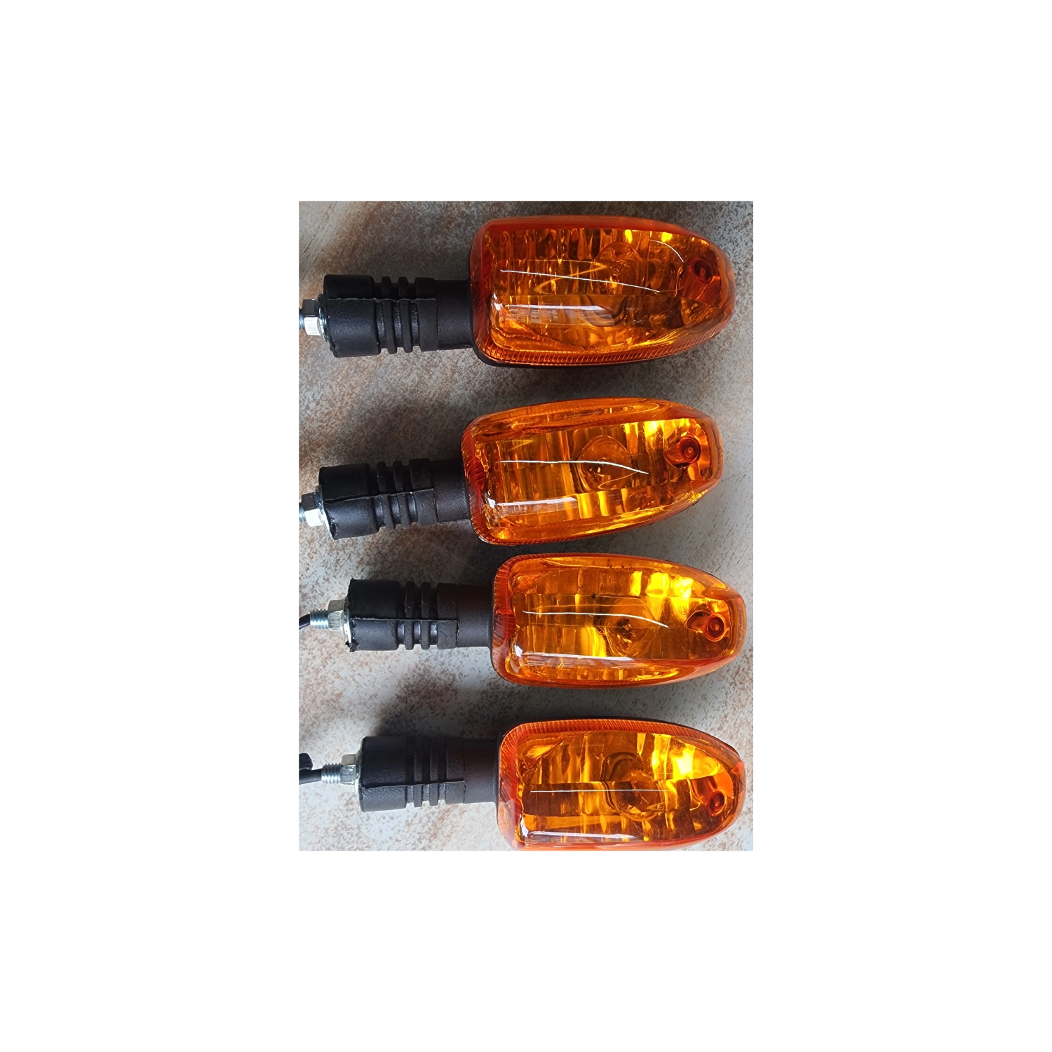 Side, Rear, Front Incandescent Indicator Light for Bajaj Pulsar 150 AS, Platina, Pulsar 150, Pulsar 150 DTS-i, Platina 100 (Amber)