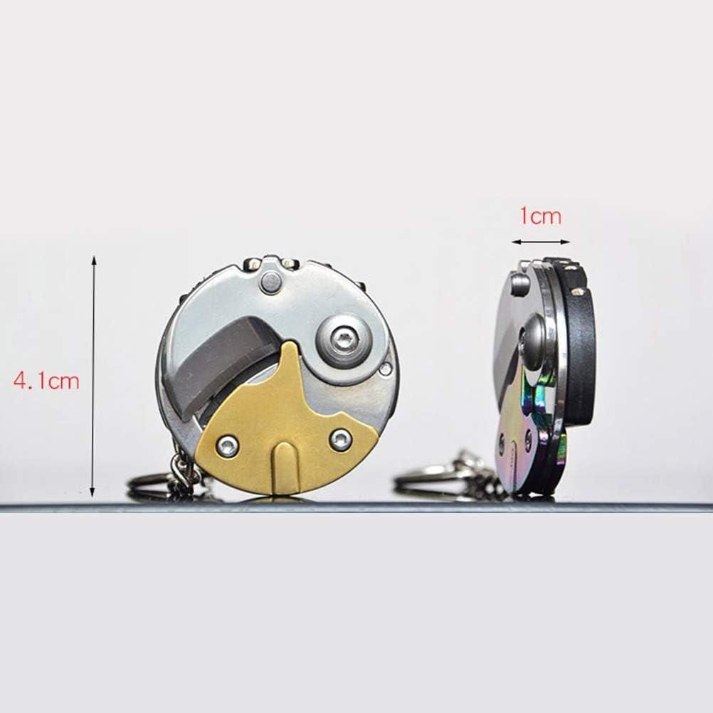 Edge: Coin Box Cutter & Multi-Tool Keychain with Portable Knife & Screwdriver Set for Everyday Carry & Camping