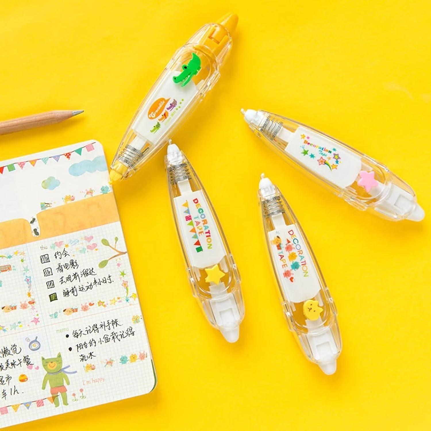 Scribe: 2-in-1 Highlight Sticker Pens for Decorative Borders, Journaling & Scrapbooking (Set of 2))