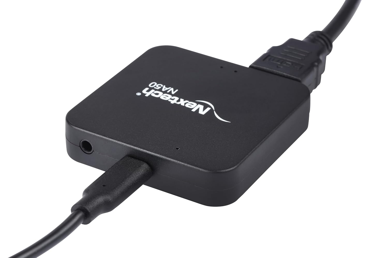 Nextech HDMI Capture Card – 4K@30Hz Pass-Through, Ultra-Low Latency Loop-Out, USB 3.0 Plug & Play, AUX Audio Input – Compatible with PS5, Xbox, Camera, PC for Streaming & Recording