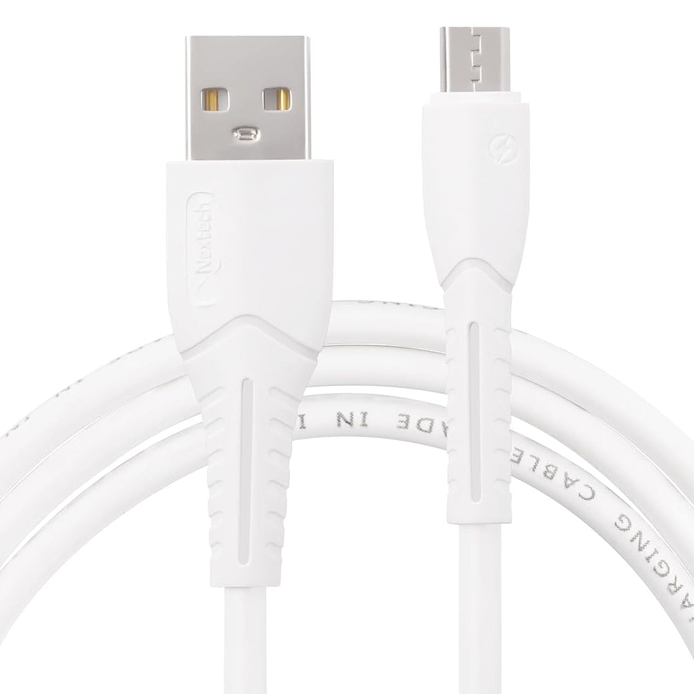 NEXTECH 2.4A Fast Sync & Charge Micro USB Cable, Rugged and Flexible Design, Compatible with All Micro USB Smartphones