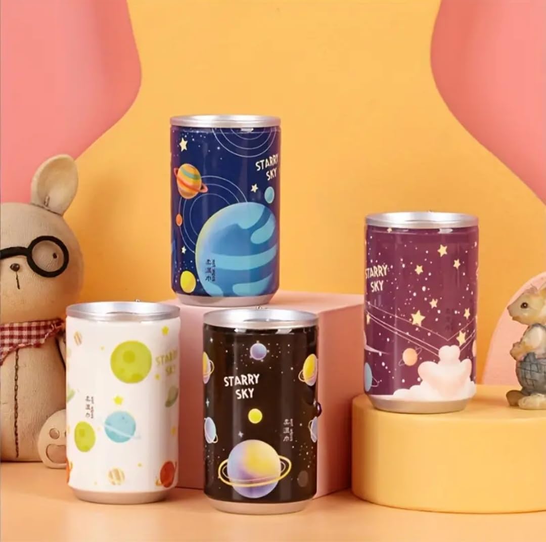 Woopy: Cute Themed Wet Wipes in a Can with Keychain – Portable & Refreshing (Set of 2, 30-Piece Each)