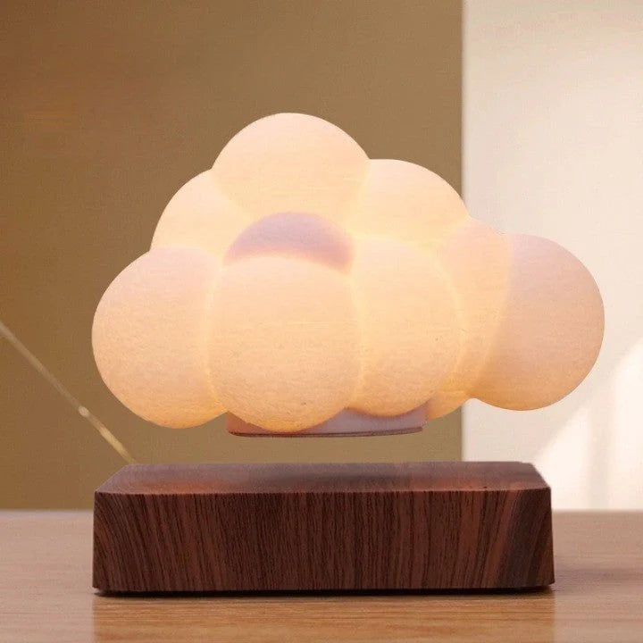 CloudLite: Floating LED Cloud Lamp – Magnetic Levitating Light with 360° Rotation & 3 Lighting Modes for Home & Office Décor