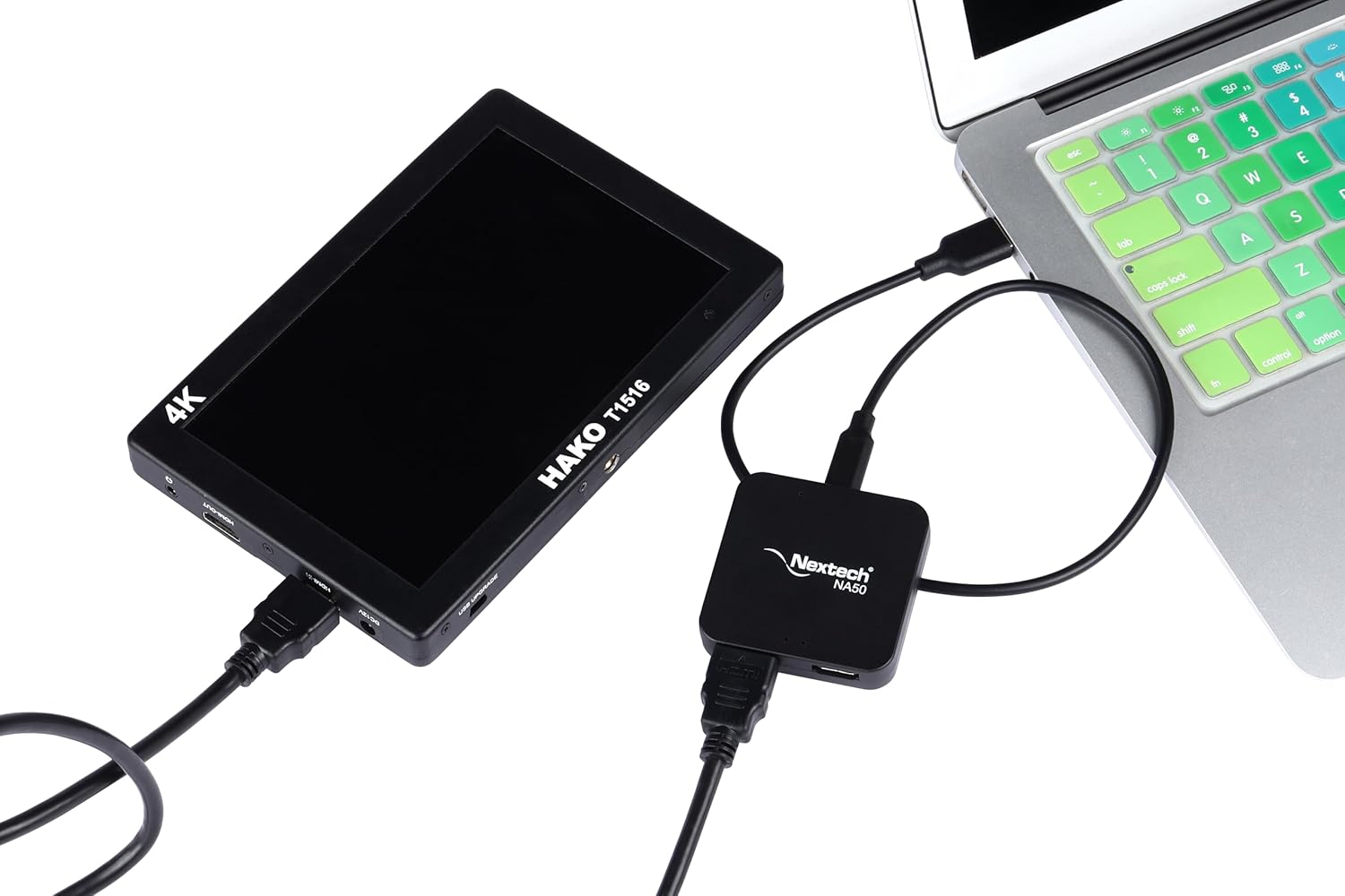 Nextech HDMI Capture Card – 4K@30Hz Pass-Through, Ultra-Low Latency Loop-Out, USB 3.0 Plug & Play, AUX Audio Input – Compatible with PS5, Xbox, Camera, PC for Streaming & Recording