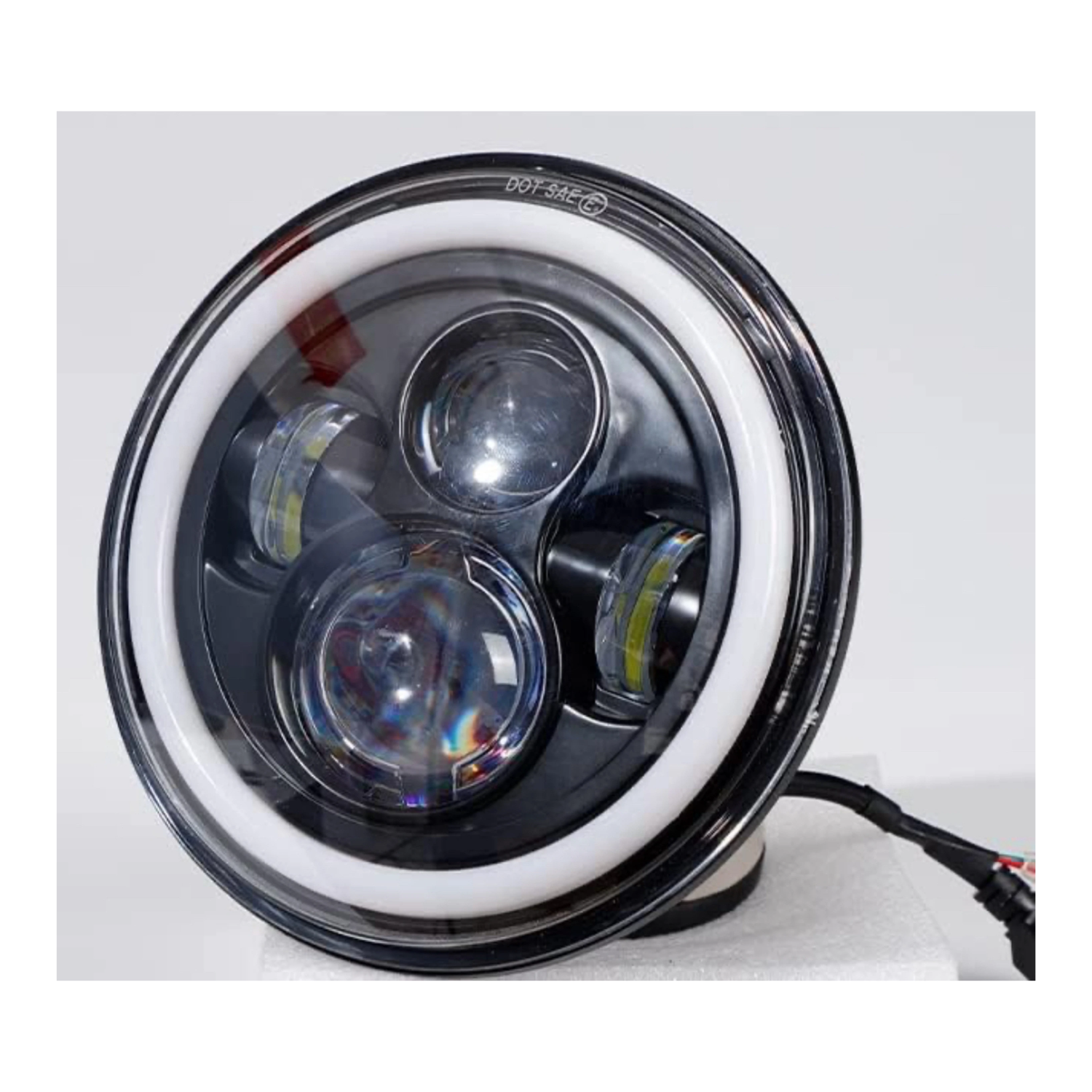 LED Headlight for Royal Enfield Bullet Electra, Classicssic 500, Thunder Bird 500, Classic 350, Bullet 350, Thunder Bird 350