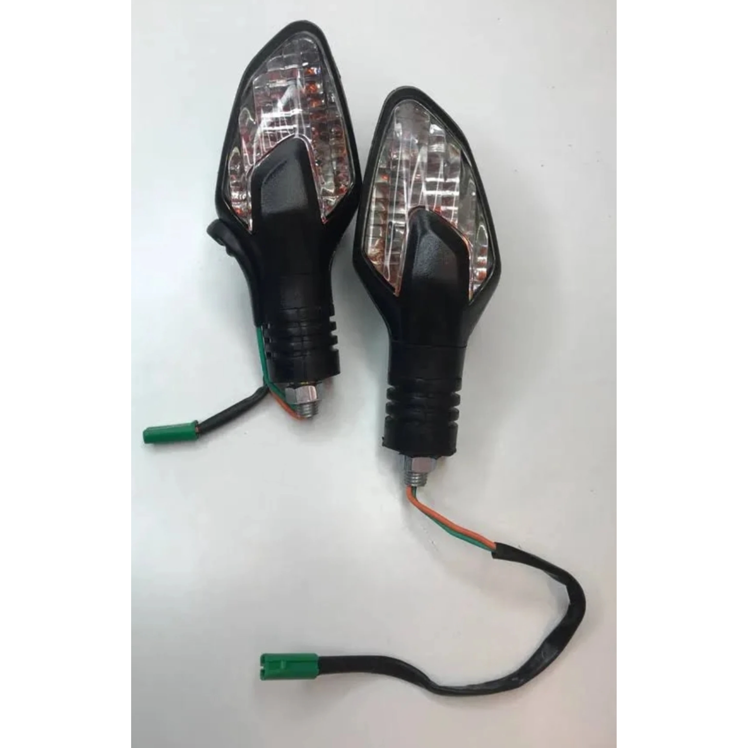 Side, Rear, Front Incandescent Indicator Light for Bajaj Platina 100ES (Orange)