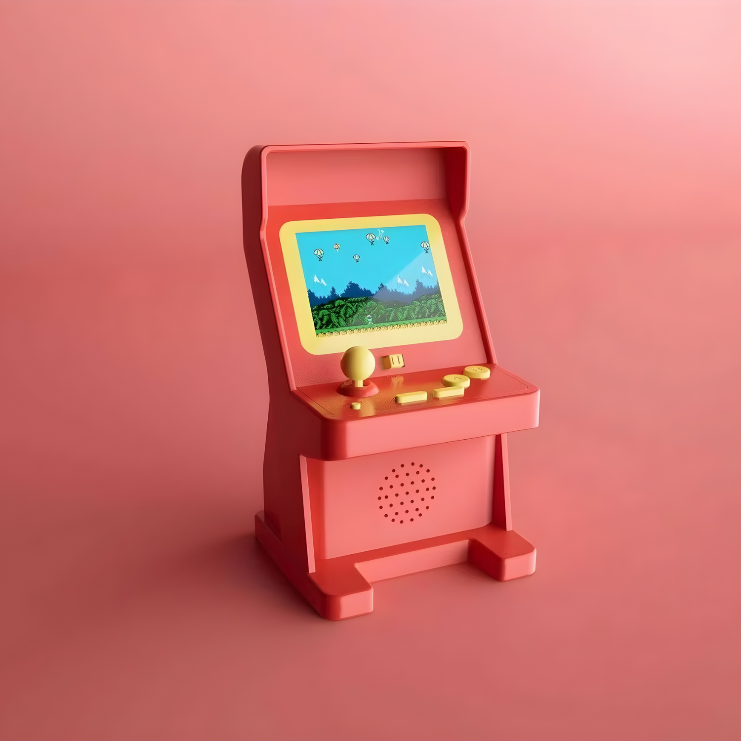 RetroJoy: Mini Arcade Handheld Console with 120 Built-in Games, Portable Retro Gaming Machine with Colour Screen, Lightweight Design & Instant Play for Kids & Adults