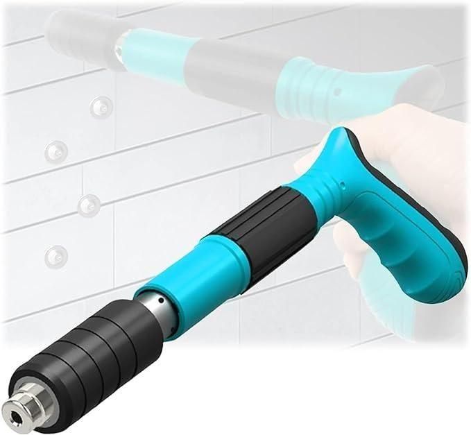 Shooter: Adjustable Manual Concrete Nail Gun for Wall Fixing, Woodworking & Portable Nail Shooting