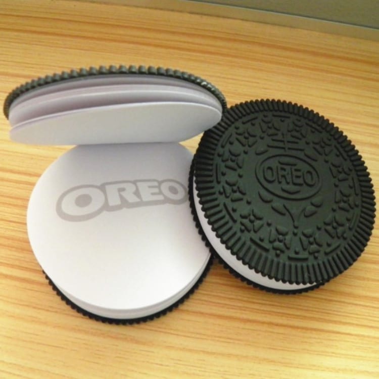 Oreo: Fun Handy Cookie Notepad with Realistic Biscuit Design for School, Office & Gifting