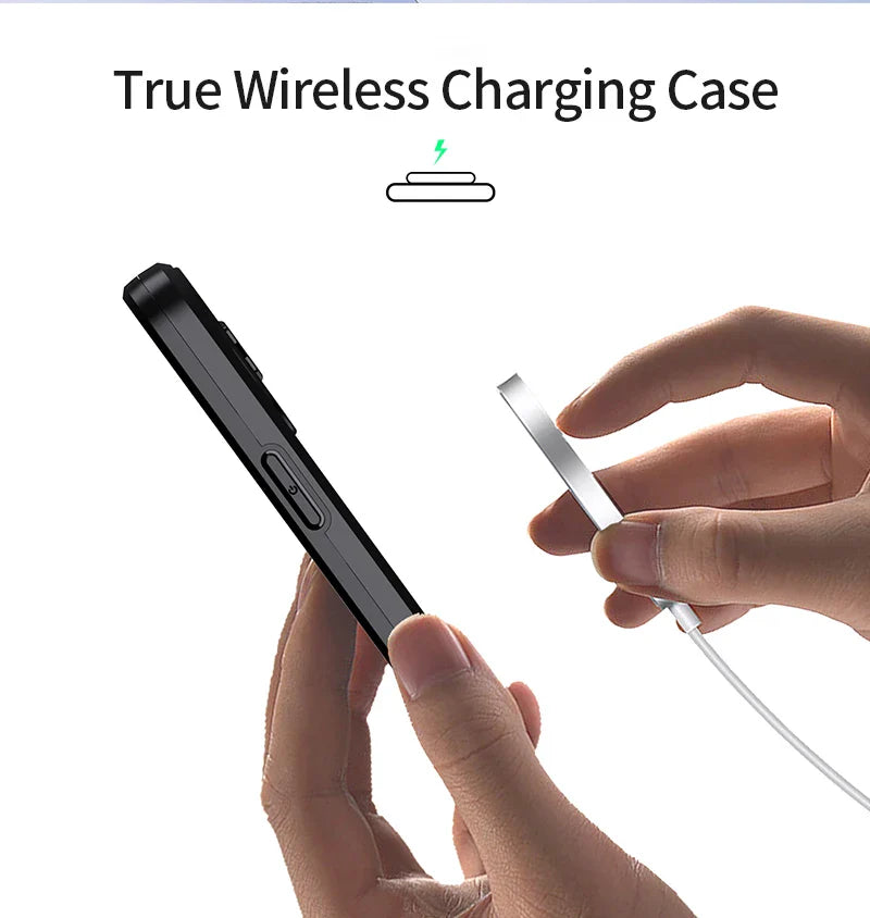 iPhone 15 Back Cover With MagSafe Wireless Charging And Camera Protection Convertible Stand