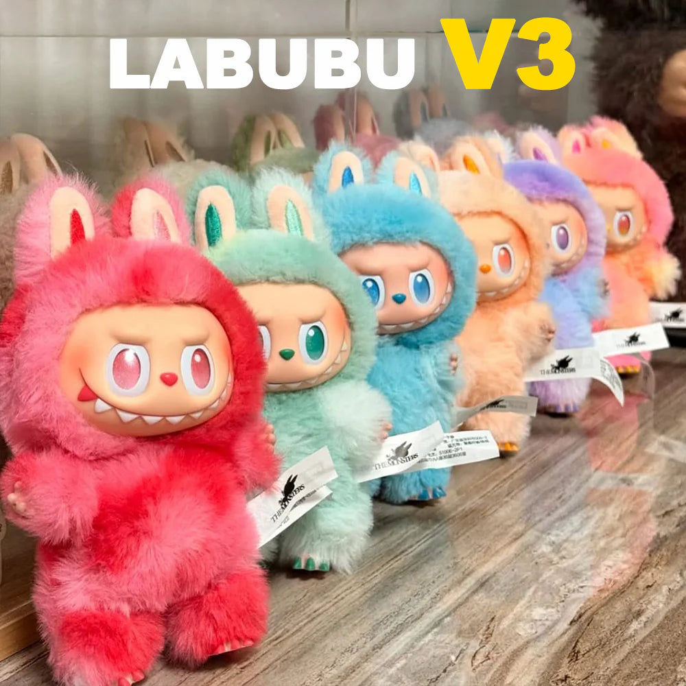 Labubu: Viral Labubu Doll & Keychain, Big Into Energy V3 Monster Collectible Blind Box Toy