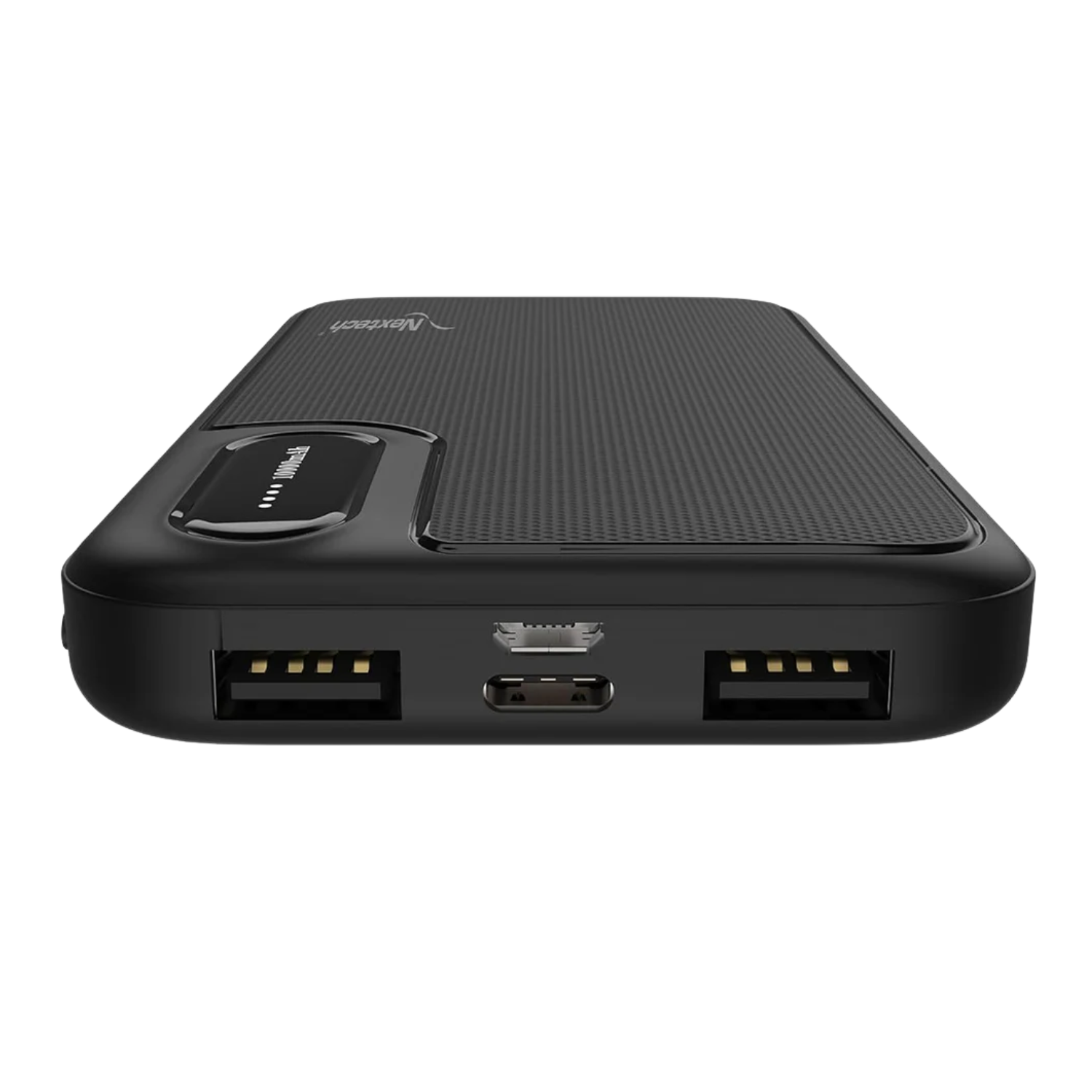 Nextech 10000mAh Power Bank with Dual Input (Type-C + Micro) & Dual Output