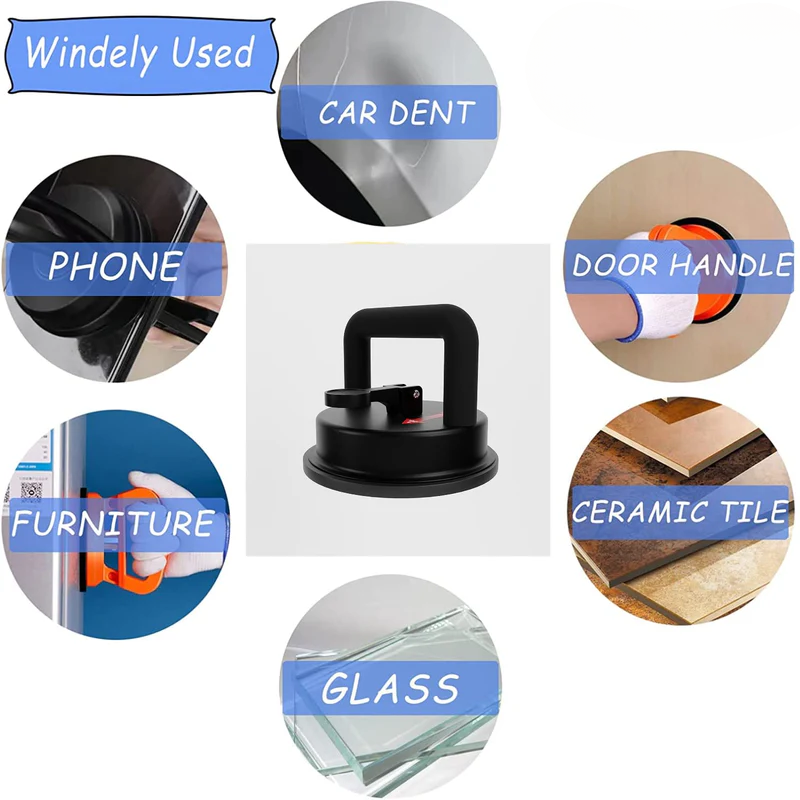 DentMaster:Heavy-Duty Car Dent Remover with Powerful Suction Cup for Auto Body Repair, Tiles & Mirror Lifting