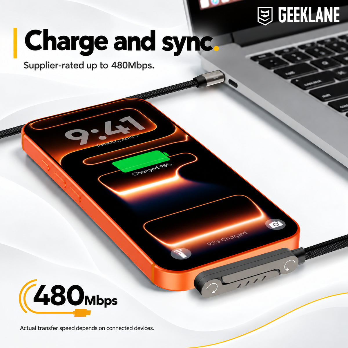 Docky — charging and data.