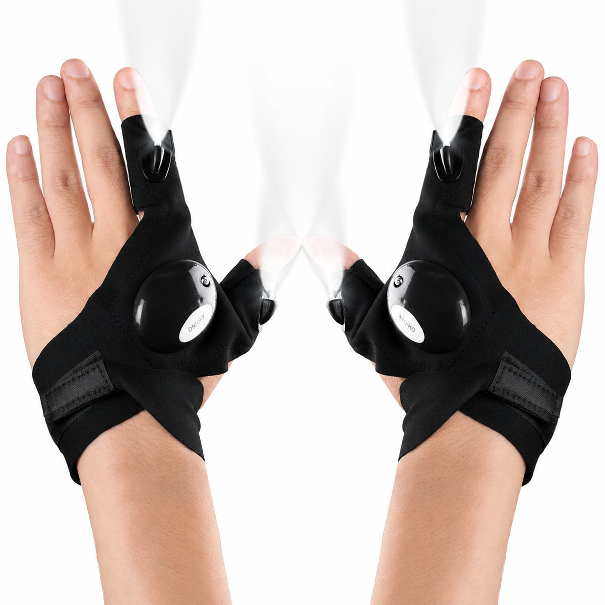 Handy — original two hands wearing light gloves on white.