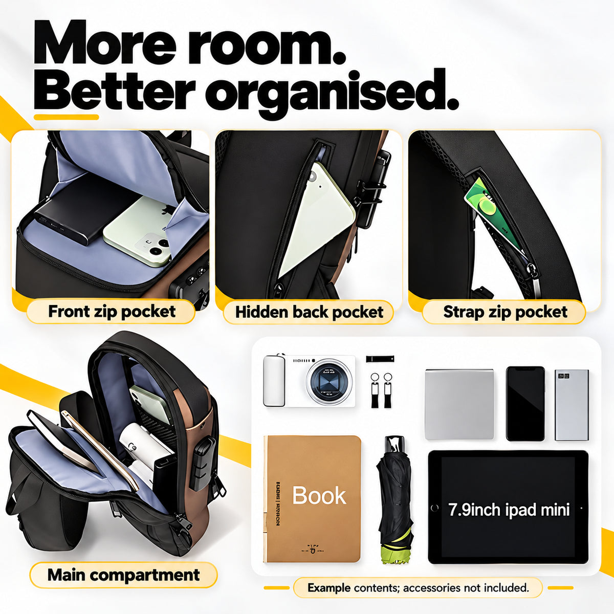 Shield — organised contents.