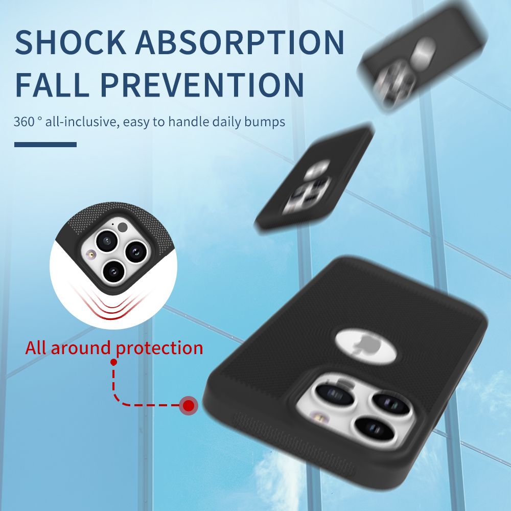 Heat dissipation iPhone Back Cover With Apple Brand Showoff