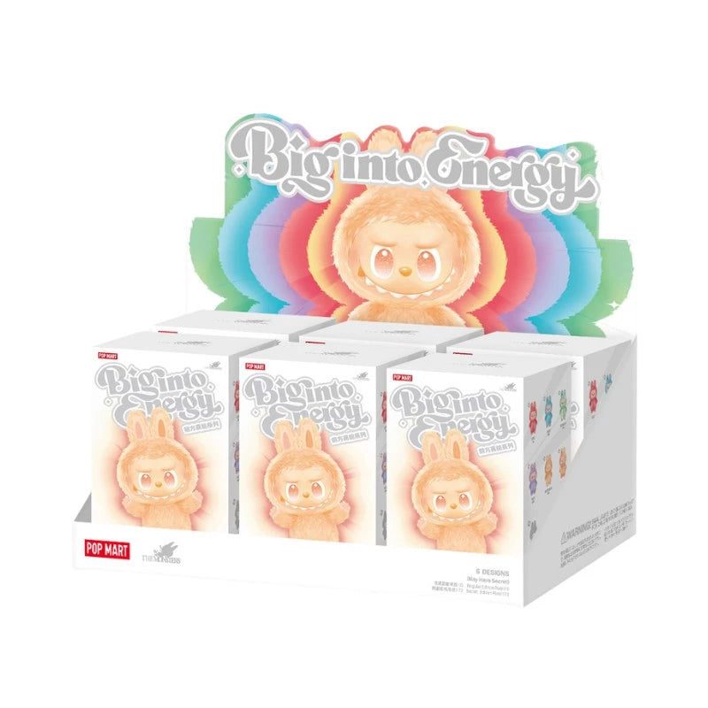 Labubu: Viral Labubu Doll & Keychain, Big Into Energy V3 Monster Collectible Blind Box Toy
