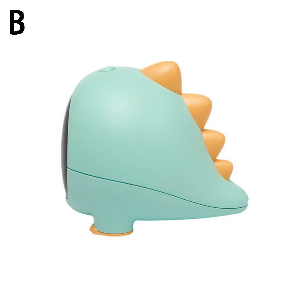 DinoWake: Cute Dinosaur Digital Alarm Clock with Dual Alarms, Adjustable Volume & Snooze Function