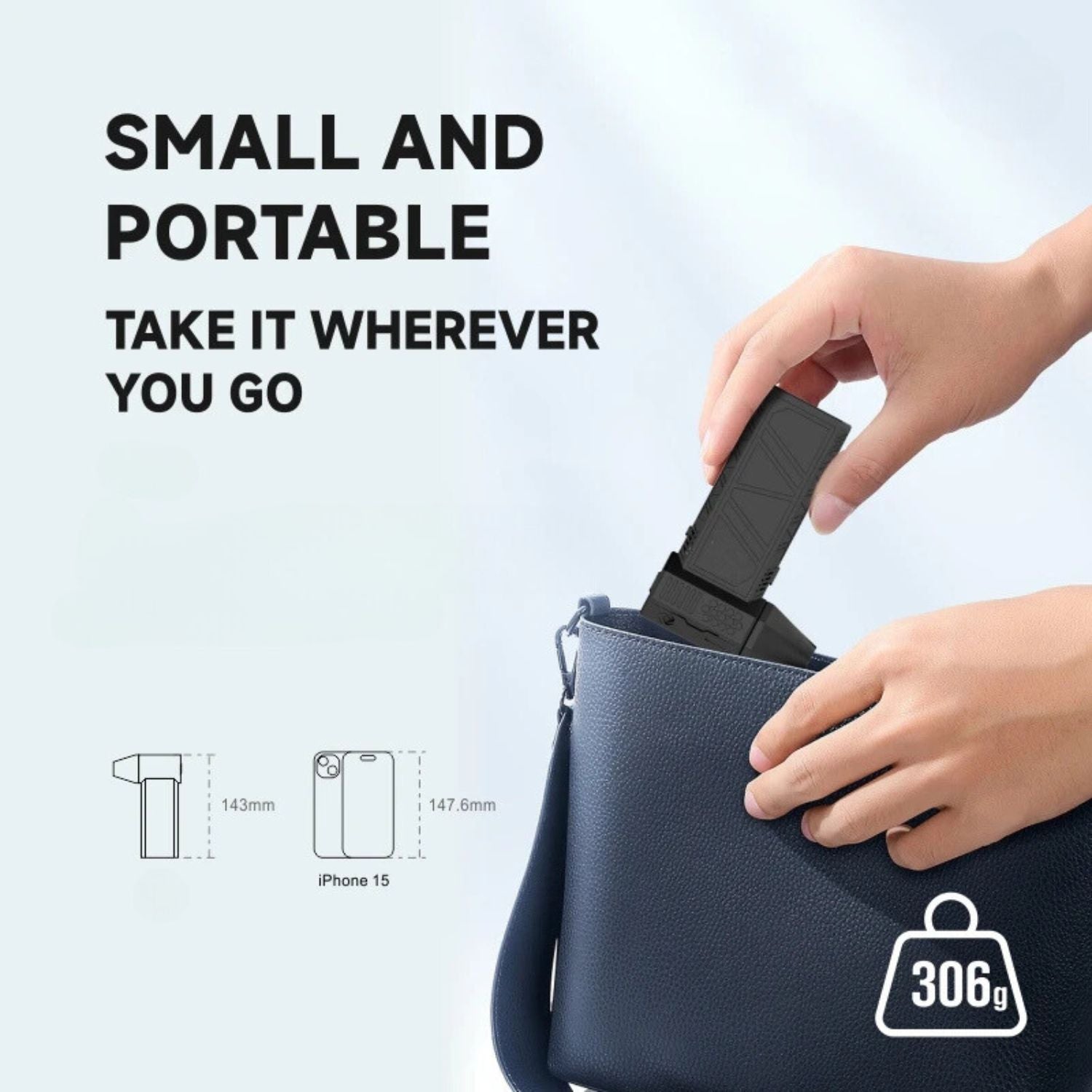 TurboJet: 130,000 RPM Cordless Air Duster & Mini Blower – High-Speed Cleaner with Stepless Speed Control, Magnetic Nozzles & USB Rechargeable Battery for PC, Car & Home