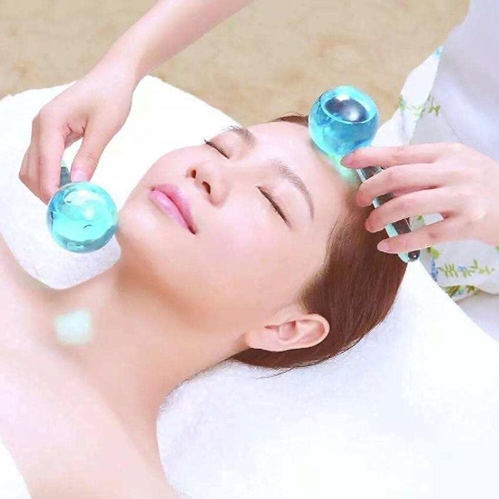 CoolPods: Ice Globes for Facial Massage & Skin Care – Soothing Cryotherapy Rollers for Puffiness, Wrinkles & Eye Circles