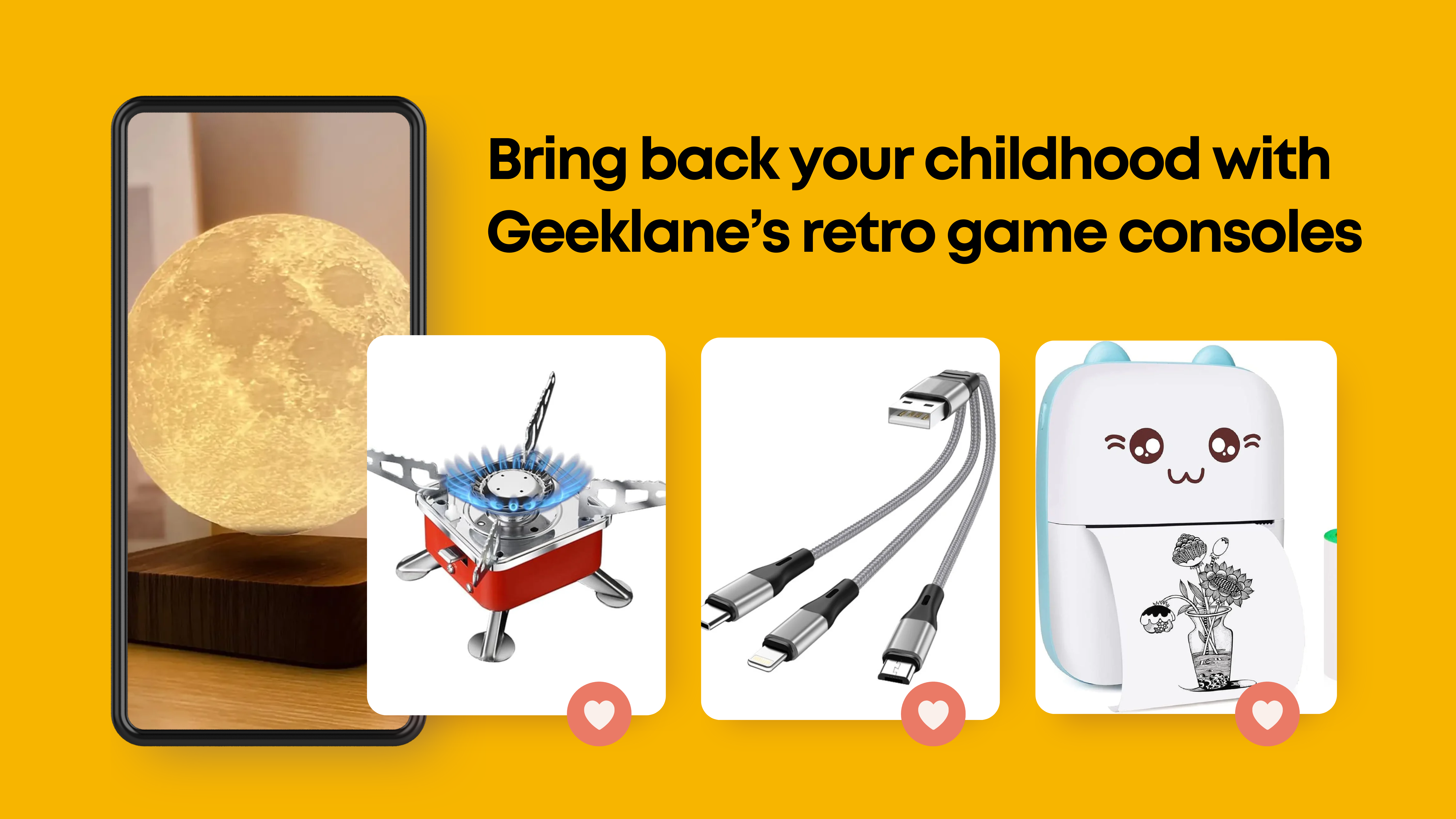 Bring back your childhood with Geeklane’s retro game consoles
