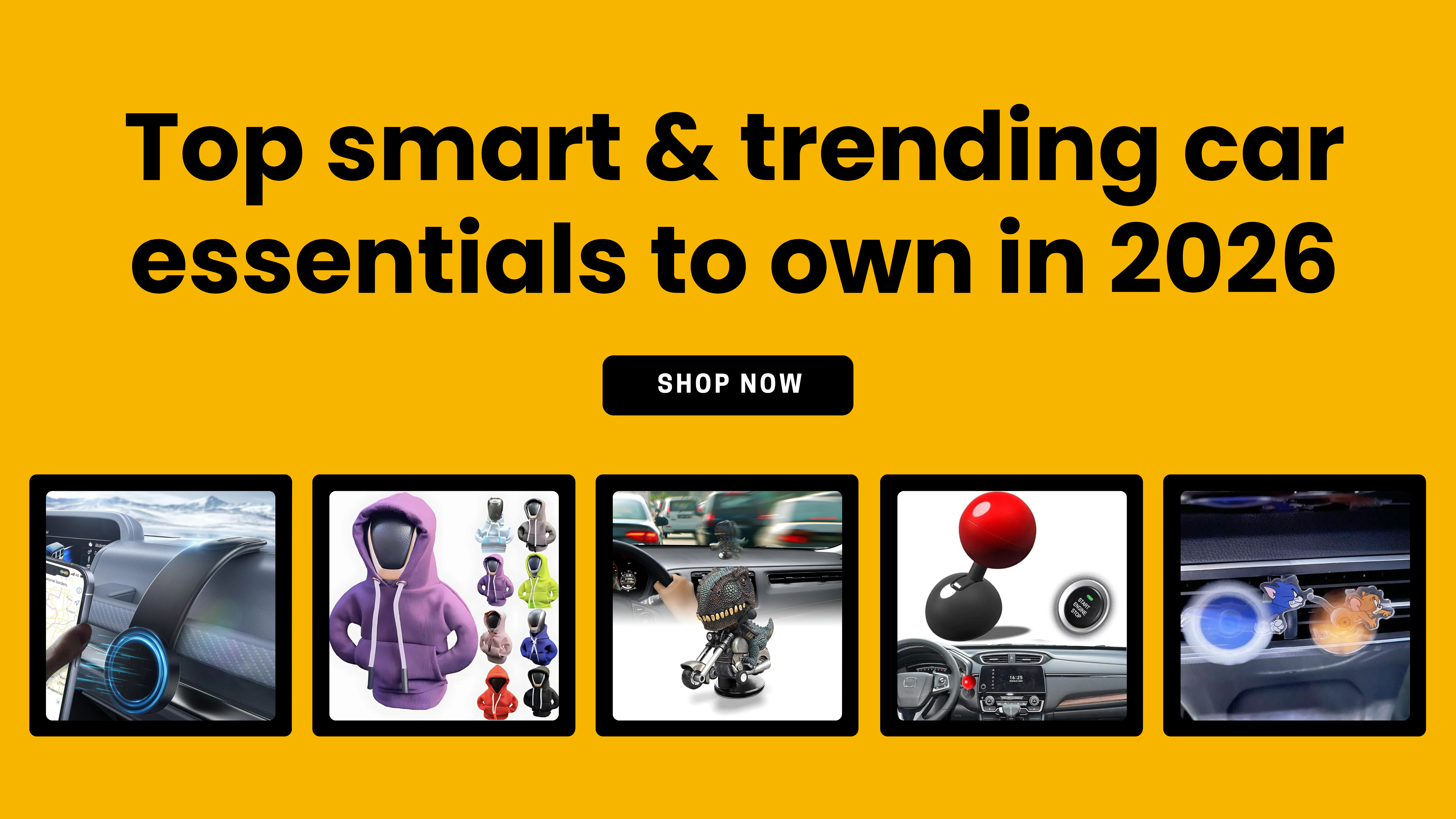 Top smart & trending car essentials to own in 2026